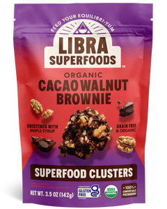 Organic Cacao Walnut Brownie